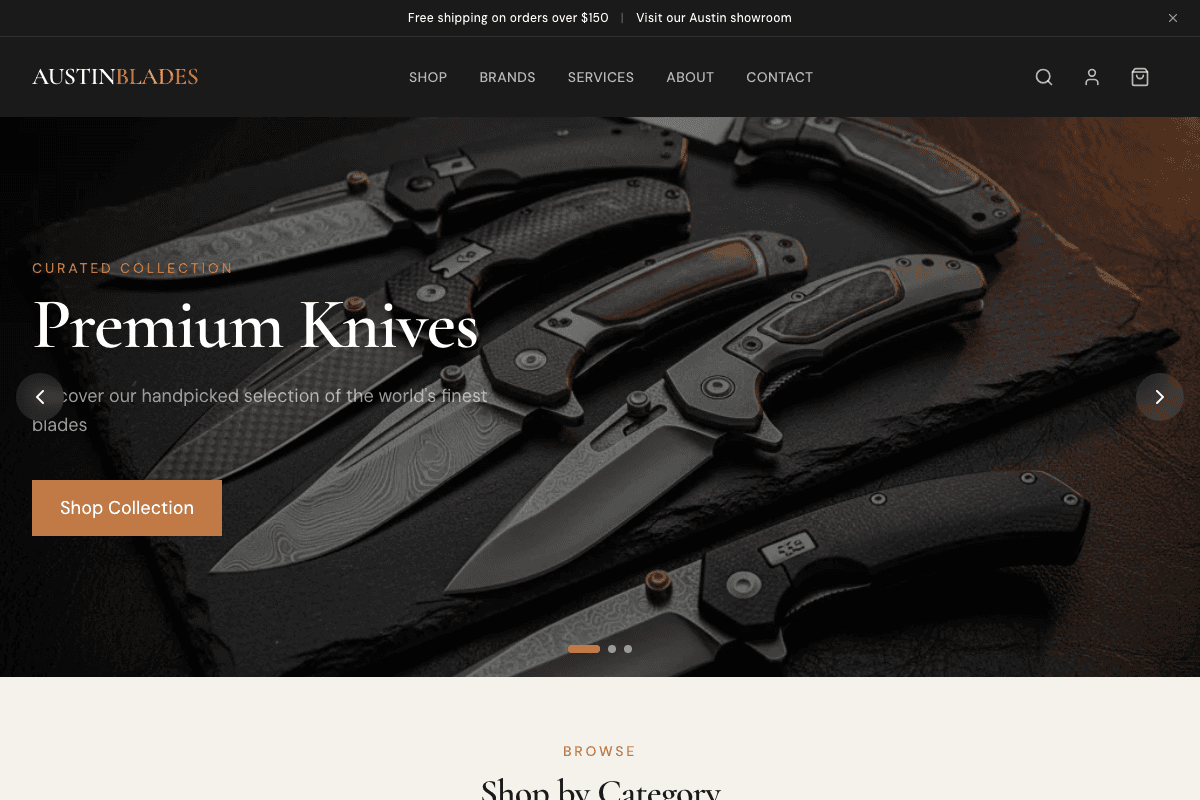 Austin Blades screenshot